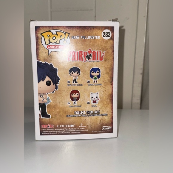 Funko Pop! Animation Gray Fullbuster Figure - Picture 2 of 6